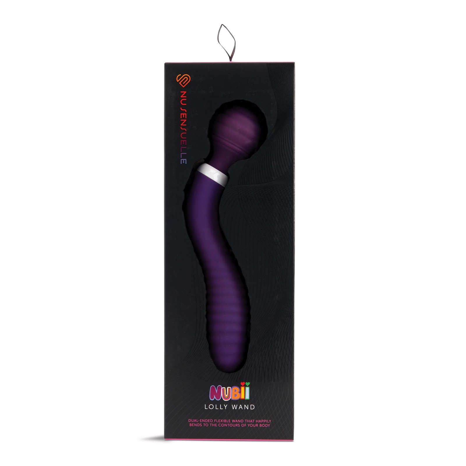 Nu Sensuelle Lolly Double-Ended Flexible Nubii Wand - Purple