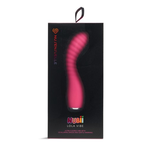 Vibrador Calentador Nu Sensuelle Lola Nubii Rosa