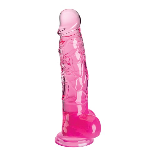 King Cock Clear 8" Cock for Realistic Pleasure