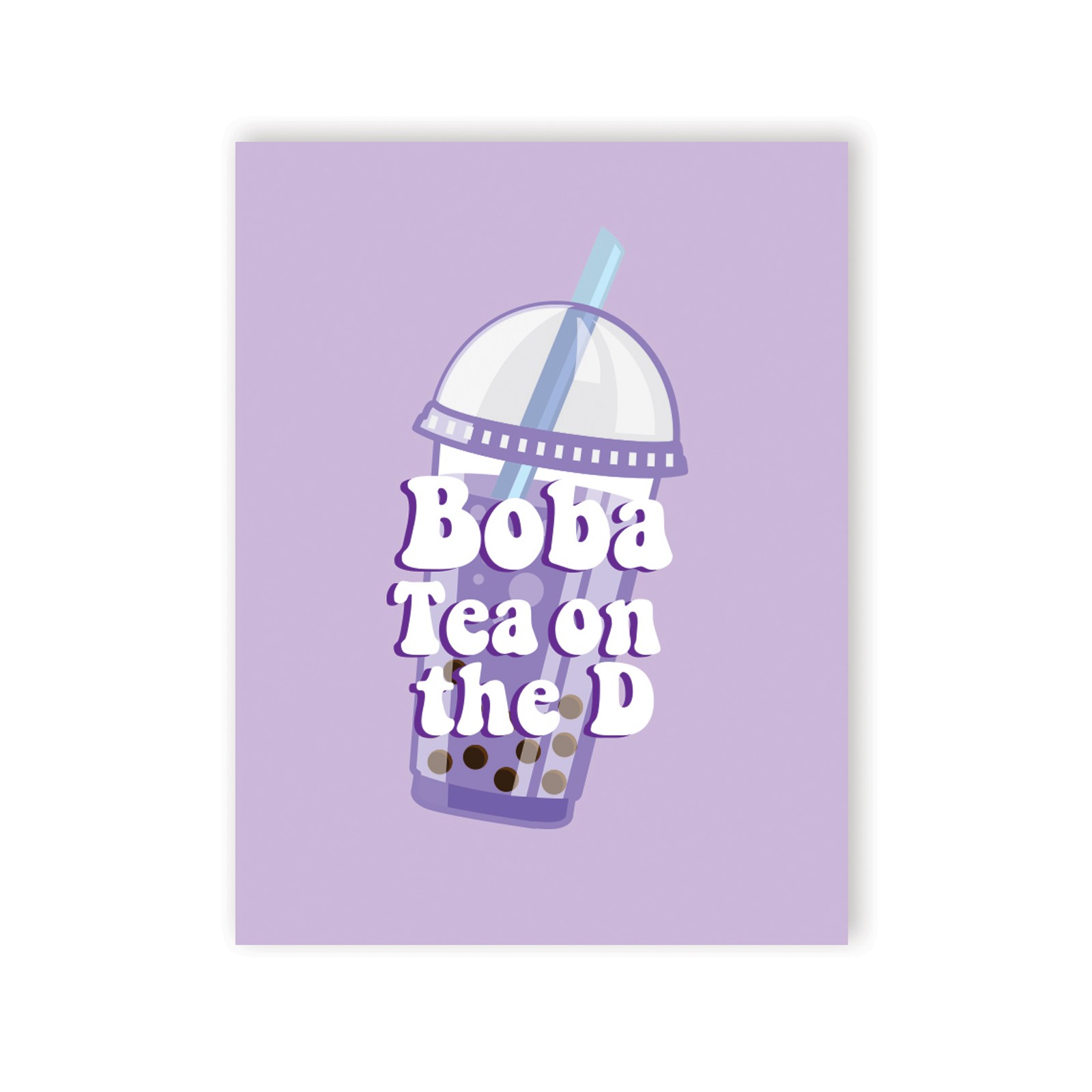 Boba D Greeting Card