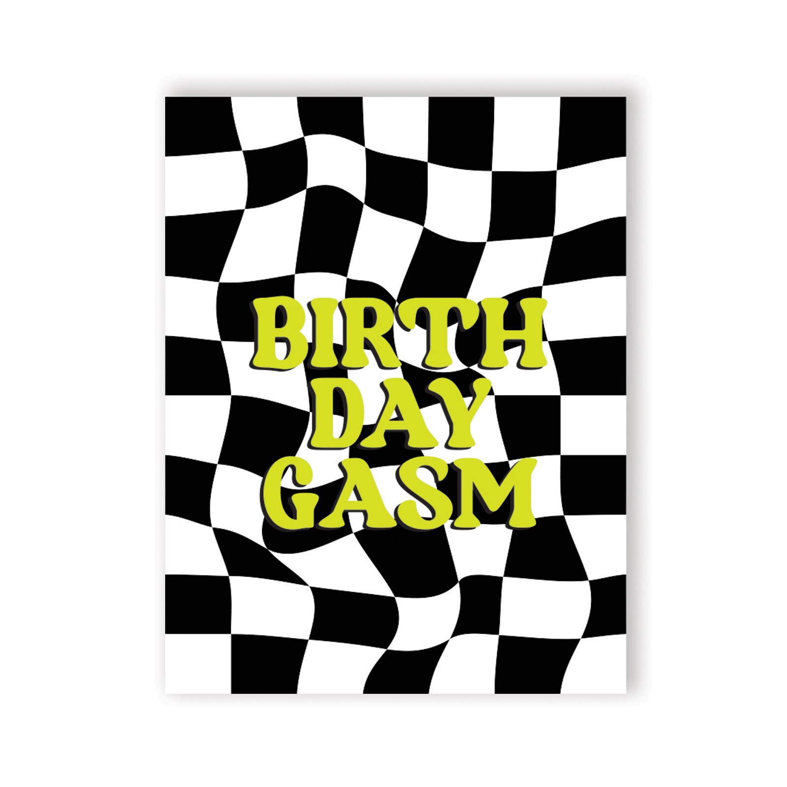 Birthday-Gasm Greeting Card for Fun Celebrations