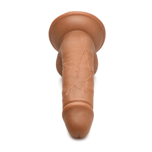 Dildo Jock Soccer Sam 7" con Testículos - Oscuro