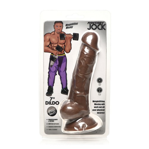 Dildo Realista de Curve Toys con Bolas