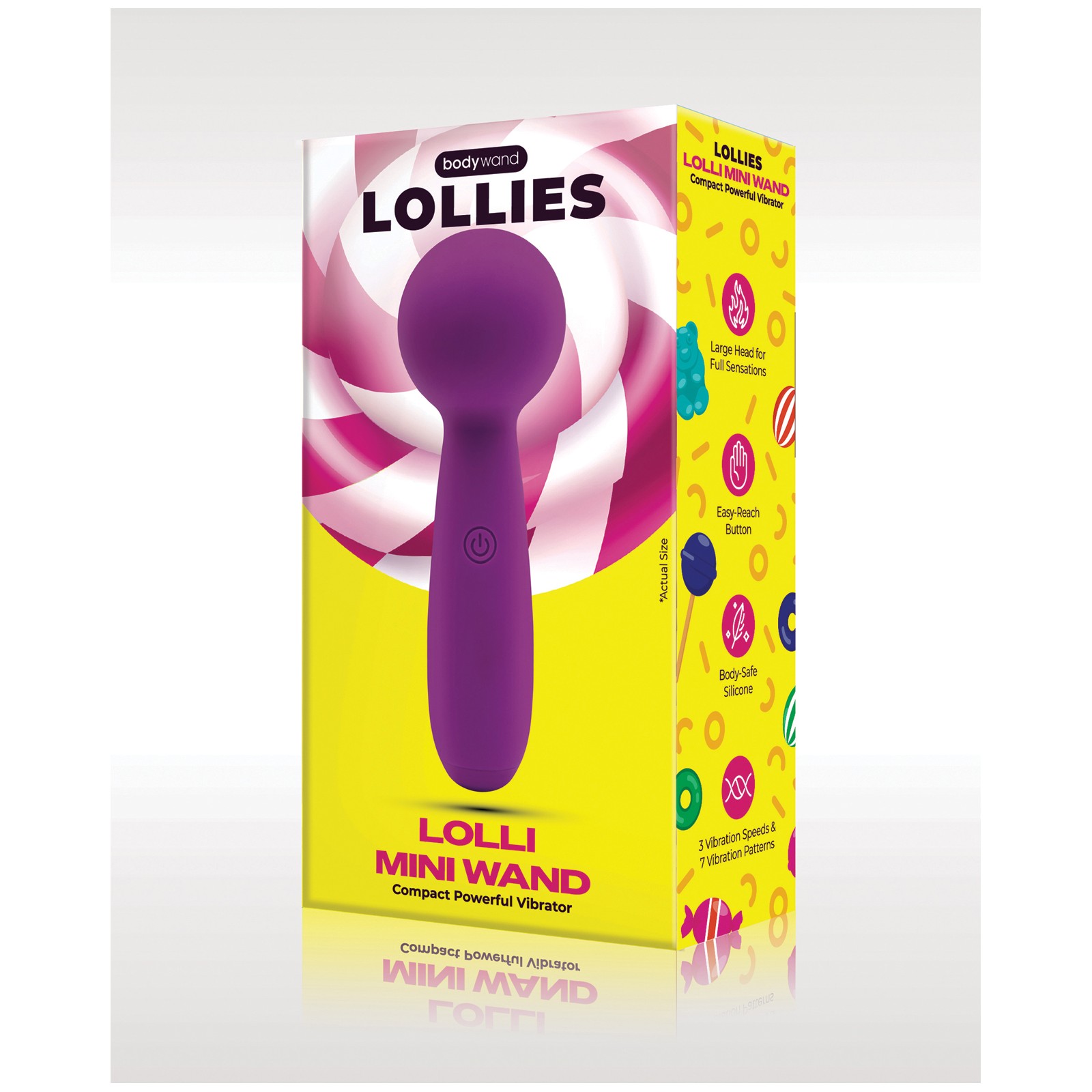 Vibrador Wand Mini Lolli Bodywand - Potente y Práctico