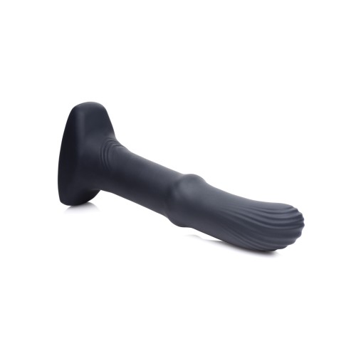 ThunderPlugs Remote Control Silicone Vibrator - Black