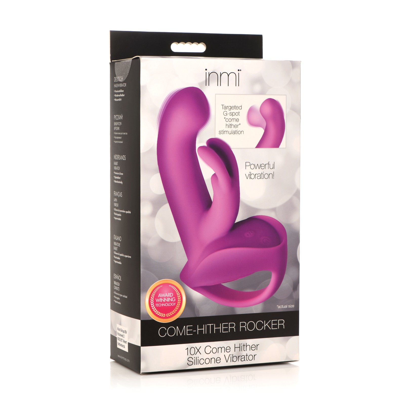 Inmi Come Hither Rocker 10X Vibrador de Silicona