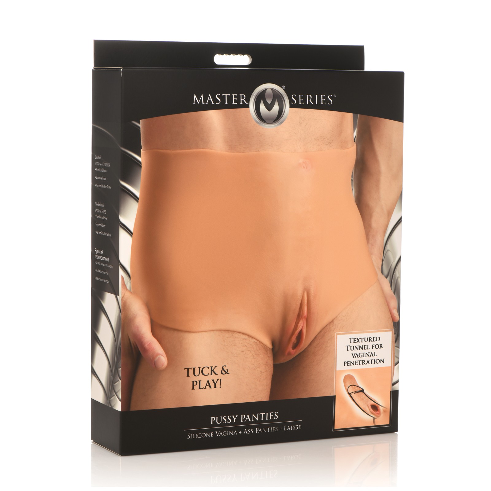 Master Series Silicone Pussy Panties - Explore Your Fantasies