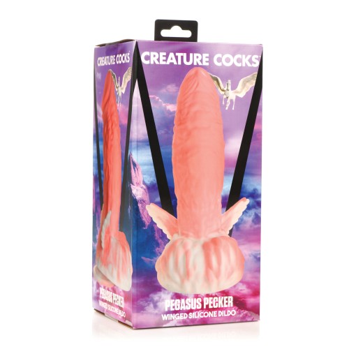 Creature Cocks Pegasus Winged Silicone Dildo