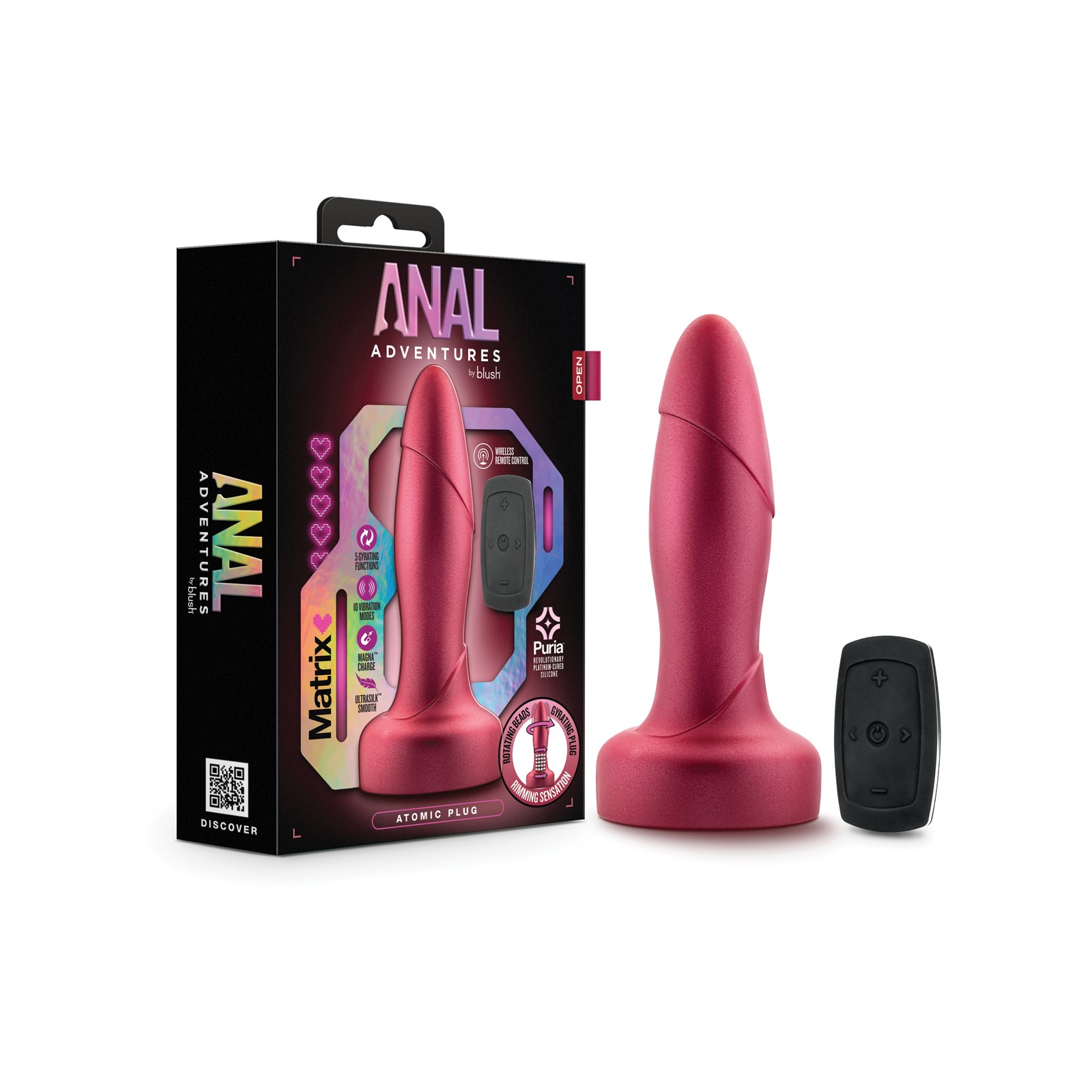 Blush Anal Adventures Matrix Atomic Plug for Intense Pleasure