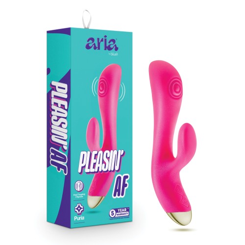 Blush Aria Pleasin AF Fuchsia - Premium Vibrator