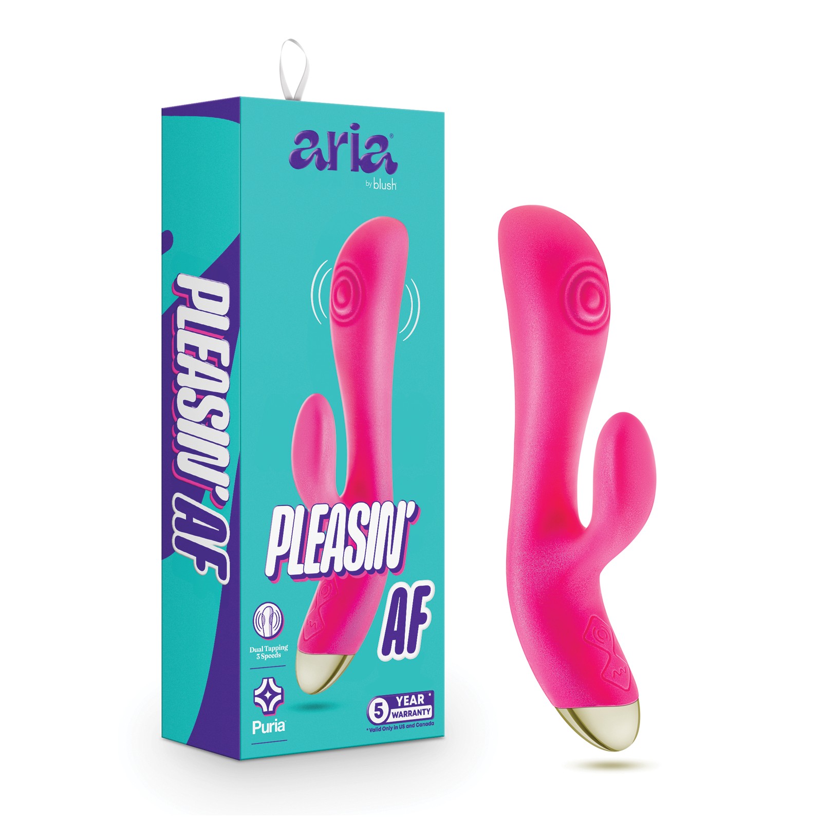 Blush Aria Pleasin AF Fuchsia - Premium Vibrator