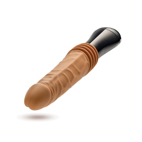 Dildo Vibrador Dr. Arthur Con Movimiento - Beige para Placer Intenso