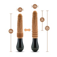 Dildo Vibrador Dr. Arthur Con Movimiento - Beige para Placer Intenso