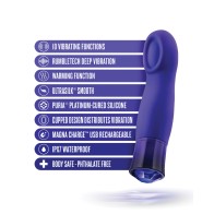 Vibrador Calentador Oh My Gem - Zafiro Sensacional