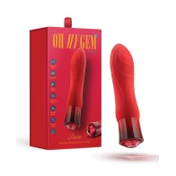 Vibrador Calentador Oh My Gem Rubí