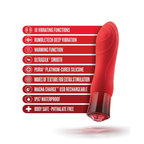 Vibrador Calentador Oh My Gem Rubí