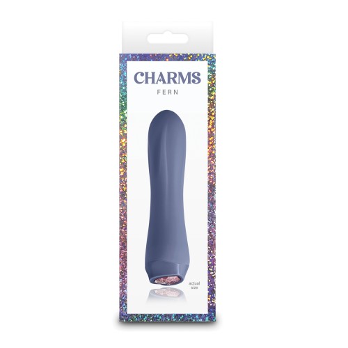 Charms Fern Gris Vibrador Compacto