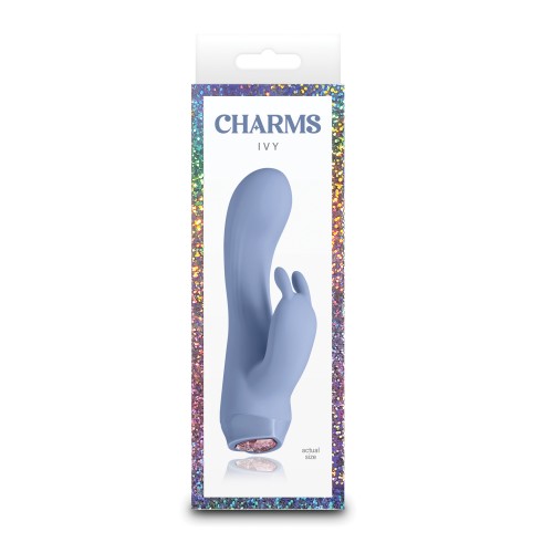 Vibrador Charms Ivy Azul para Sensaciones Juguetonas