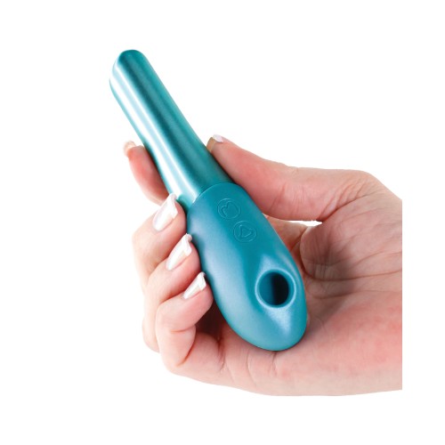 Mini Vibrador Seduction Nuvo Verde Metálico