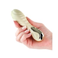 Seduction Chloe Vibrador Metálico Crema