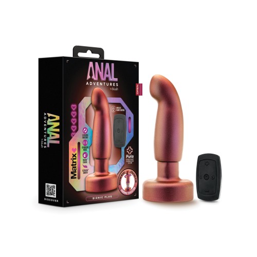 Blush Matrix Bionic Plug - Cosmic Copper for Intense Pleasure