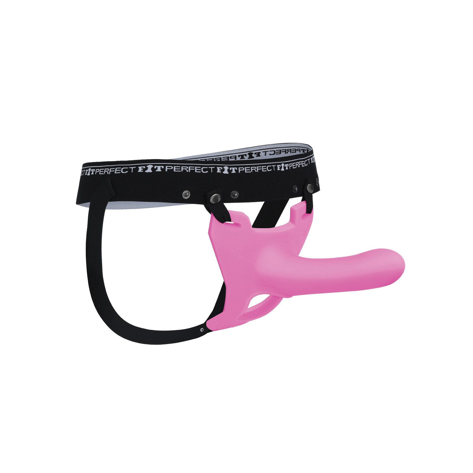 Perfect Fit Zoro 6.5" Strap On with Case - Pink