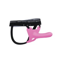 Perfect Fit Zoro 6.5" Strap On with Case - Pink