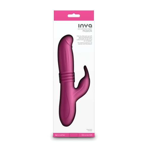 INYA Passion Rabbit Vibrator in Pink