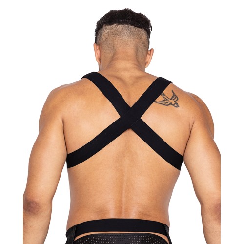 Master Harness with Hook and Ring Closure - Black