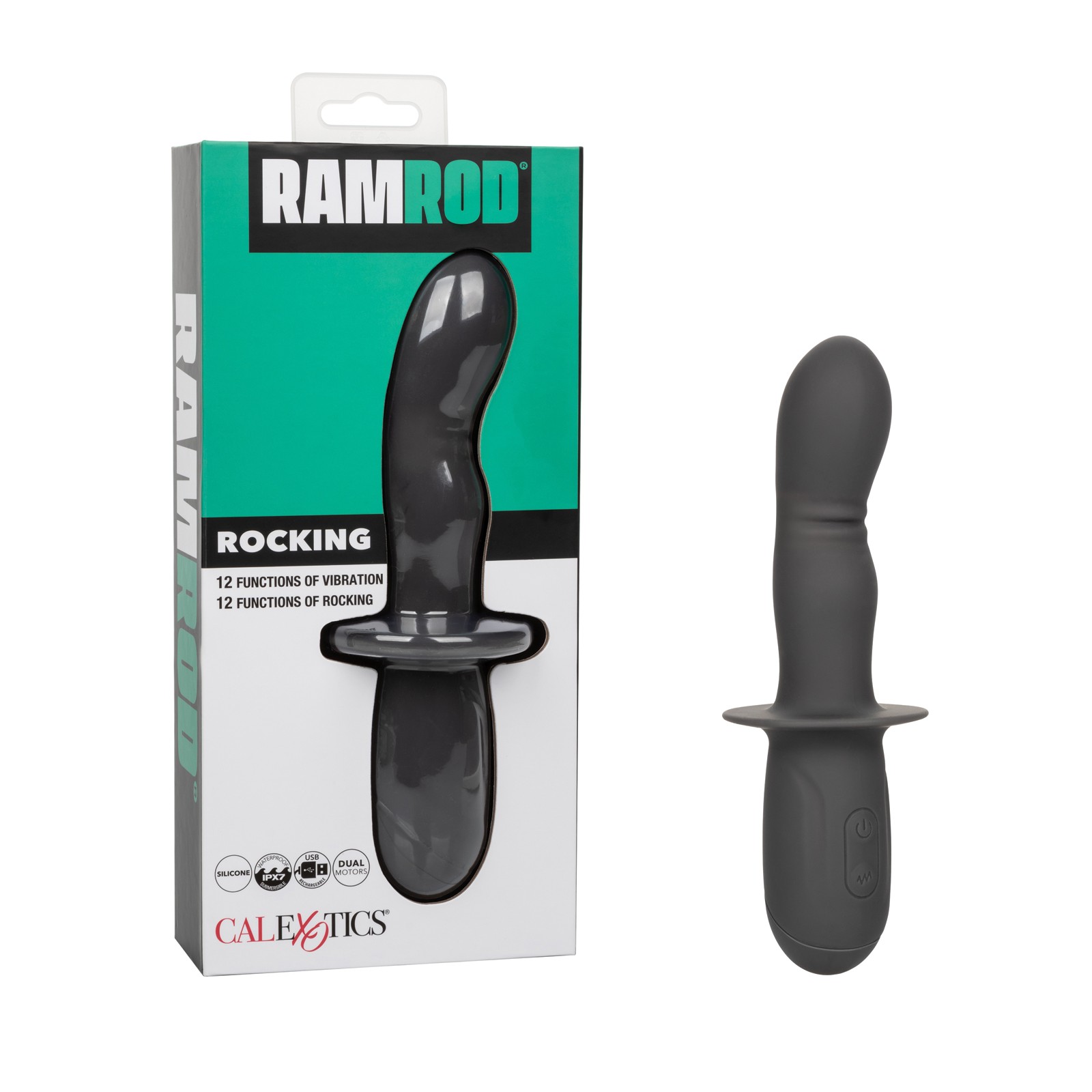 Ramrod Rocking Vibrador de Doble Motor