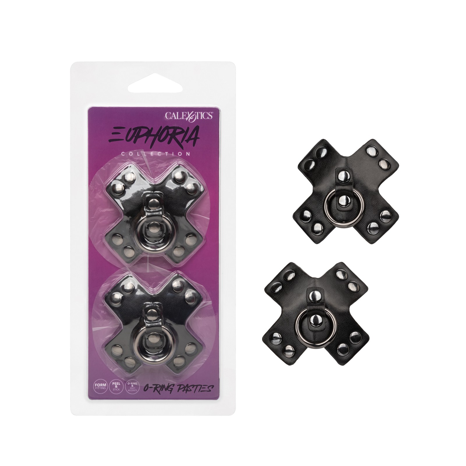 Euphoria Collection O-Ring Pasties Black O/S