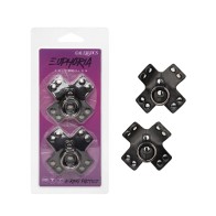 Euphoria Collection O-Ring Pasties Black O/S