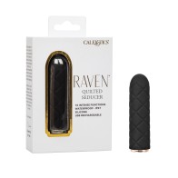 Raven Quilted Seducer Mini Massager