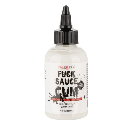 Fuck Sauce Cum Scented Lubricant - 4 oz Pleasure Enhanced