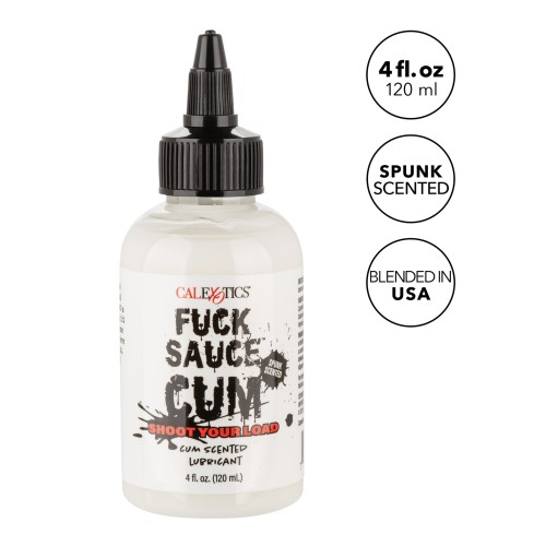 Fuck Sauce Cum Scented Lubricant - 4 oz Pleasure Enhanced