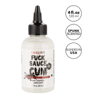 Fuck Sauce Cum Scented Lubricant - 4 oz Pleasure Enhanced