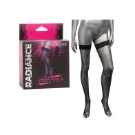 Radiance Thigh High Stockings for Seduction