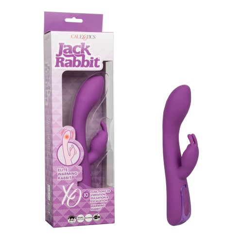 Conejo Vibrador Calentador Jack Rabbit Morado