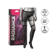 Radiance Garter Skirt Thigh Highs Black