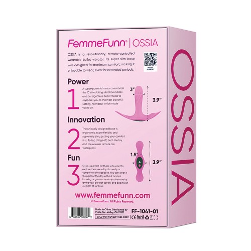 Vibrador Vestible Femme Funn Ossia Rosa