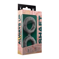 Shaft Double C-Ring - Small Gray