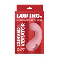 Vibrador Curvado Luv Inc Rosa Claro