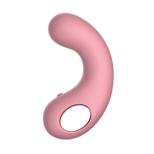 Luv Inc Curved Vibrator Light Pink