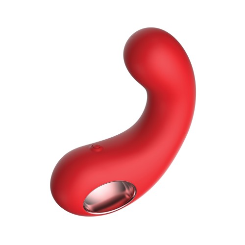 Luv Inc. Curved Vibrator for Intense Pleasure