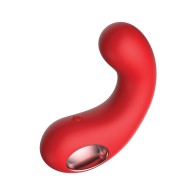 Luv Inc. Curved Vibrator for Intense Pleasure