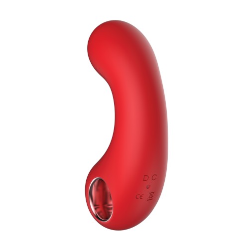 Luv Inc. Curved Vibrator for Intense Pleasure