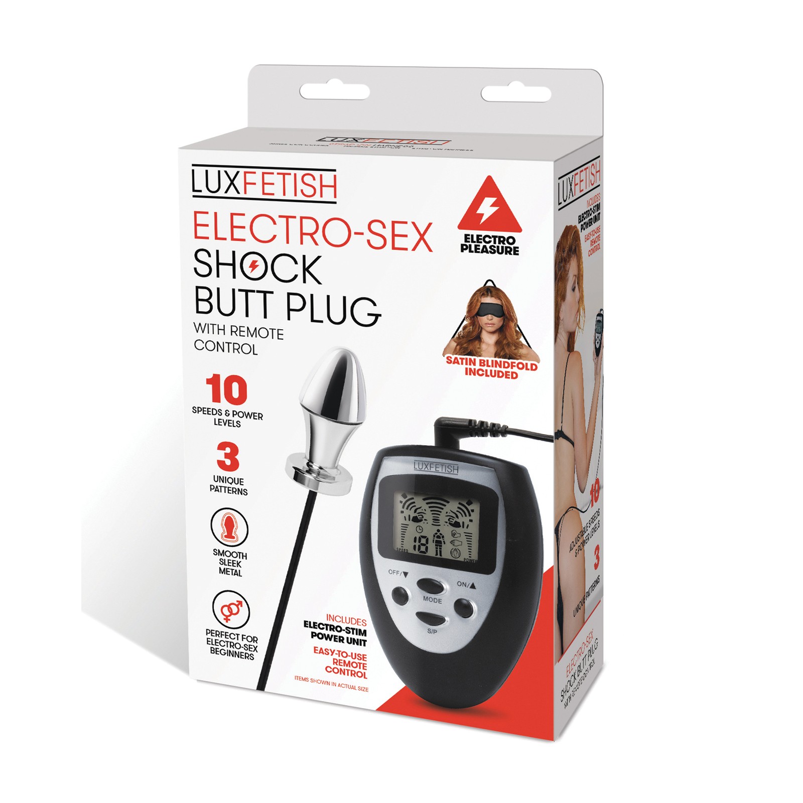 Plug Butt Shock Electro Sex Lux Fetish con Control Remoto