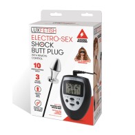 Plug Butt Shock Electro Sex Lux Fetish con Control Remoto