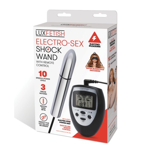 Lux Fetish Electro Sex Shock Wand