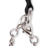 Lux Fetish 12 pc Collar & Nipple Clips Set